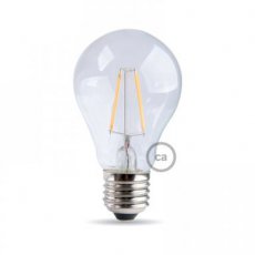 LED druppel 6,5W - 6,0cm transparant niet dimbaar