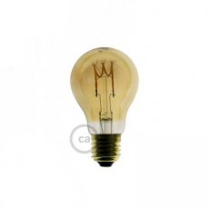 LED druppel 3W - 6,0cm goudkleurig dimbaar
