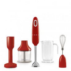 Staafmixer + accessoires rood -20%