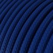 XZ2RM12 Textielkabel glanzend viscose blauw 3 x 0,75